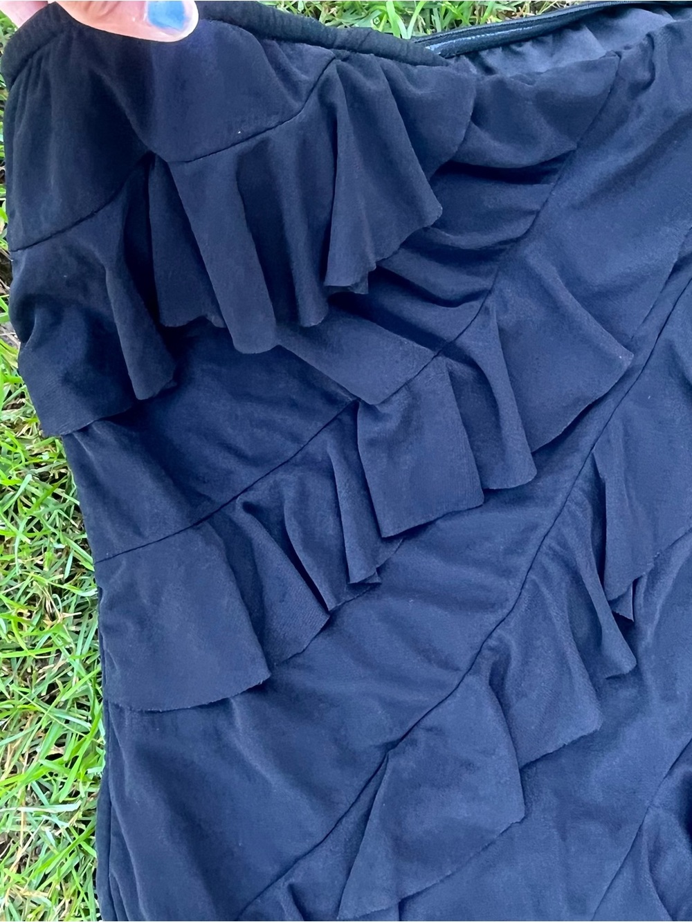Strapless Ruffle Dress - Picture 3 of 8